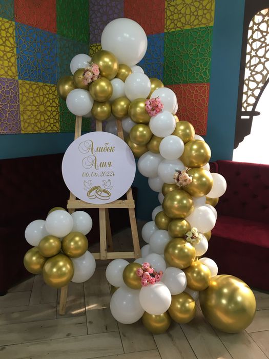 Фотозона из шаров