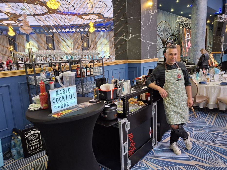 Cocktail bar mobil nunți / Tort de shoturi/Gun CO2/pistol Co2