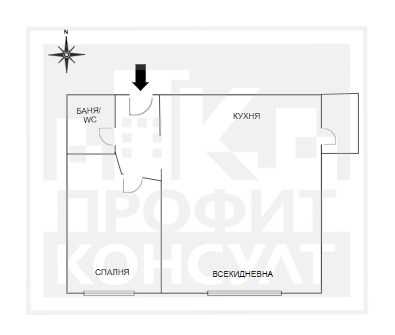 Продава се Двустаен апартамент в Велико Търново, Център - 61 кв.м за 962 €/кв.м - Снимка #14