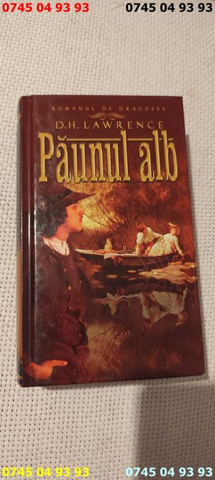 carte carti D.H.Lawrance Paunul alb cartonata