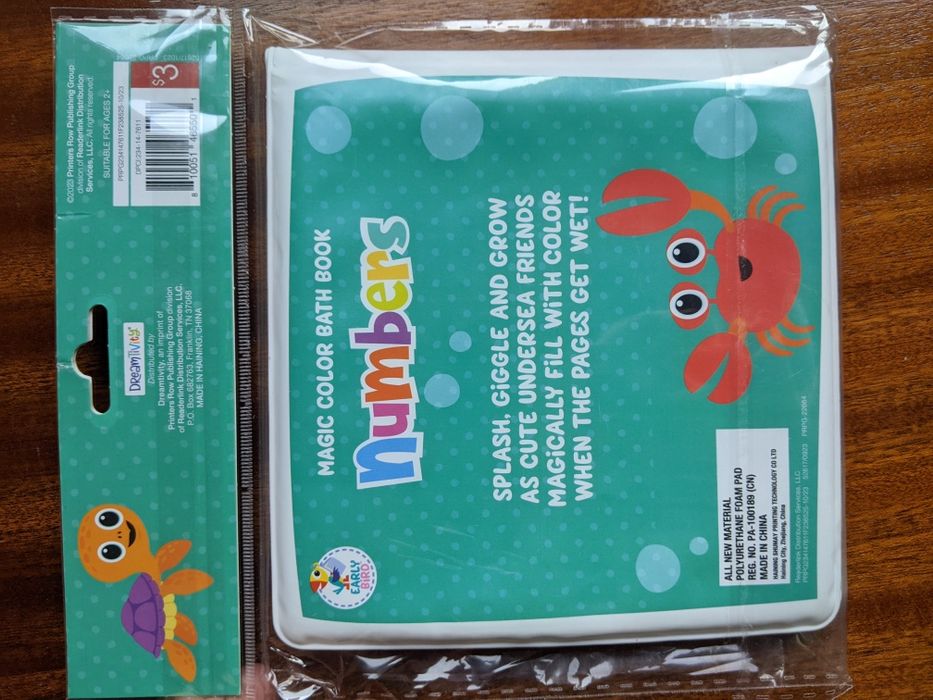 Интерактивна книжка за игра в банята (6+ месеца) САЩ