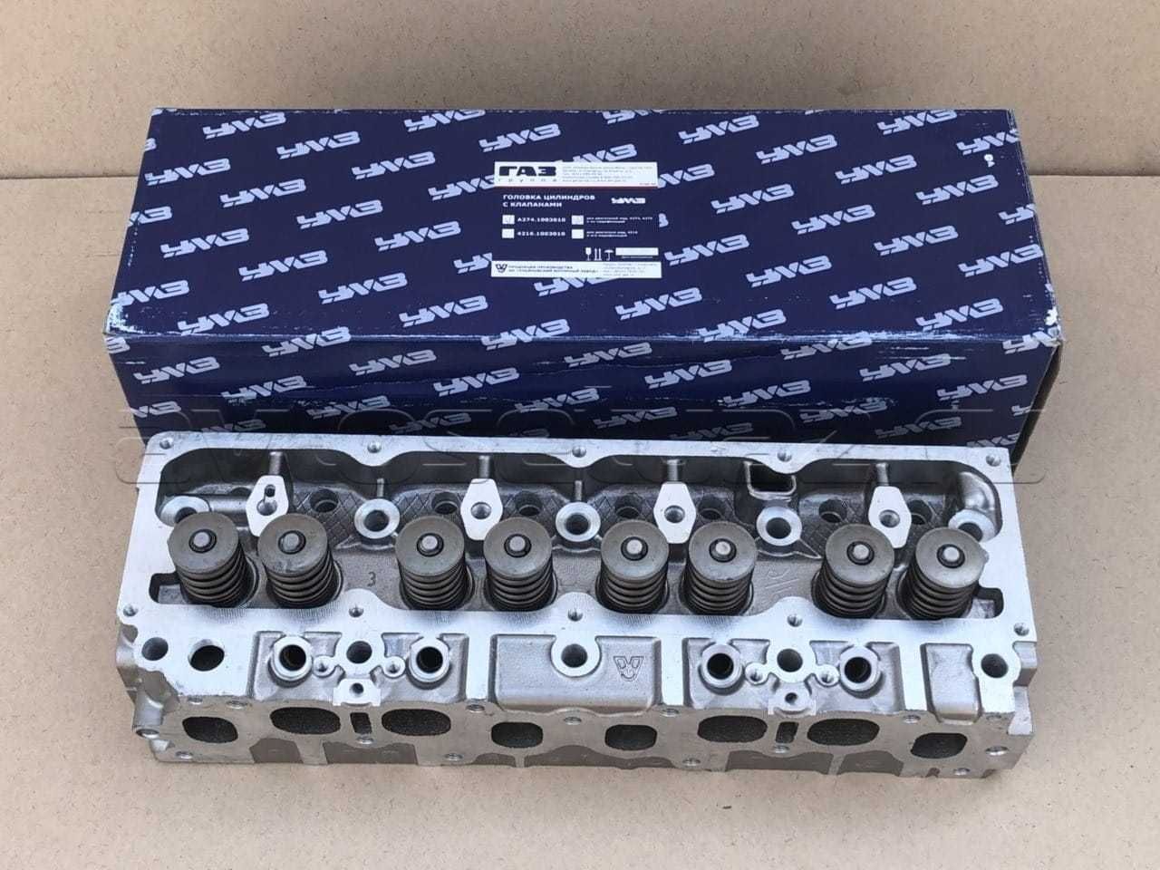 Головка блока гбо. Головка блока дв. УМЗ-а274 Evotech с клапанами. ГБЦ а274 Evotech. А274.1003010. ГБЦ УМЗ а274.