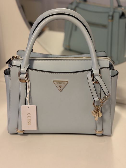 Geanta Guess blue azur