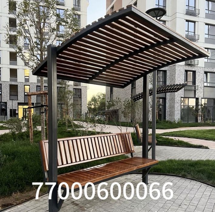Скамеика урны бисетка