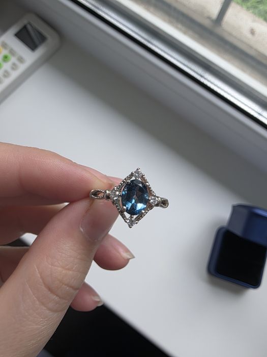Серебряное колечко