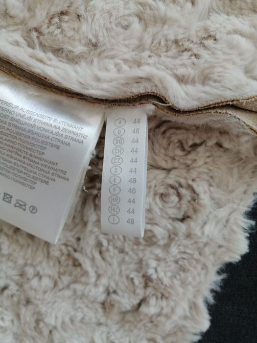 Vand cojoc dama PROMOD - piele intoarsa masura 36 (lung)