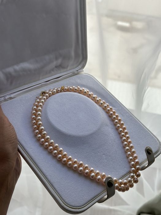 Colier Perle Naturale de cea mai inalta calitate 58,88 gr AAAA