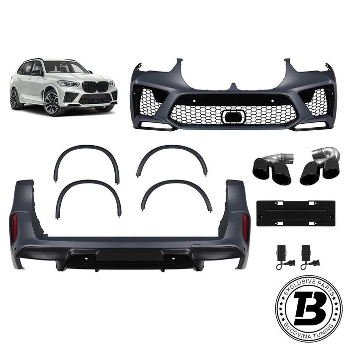 Pachet Exterior compatibil cu BMW X5 G05 X5M Design