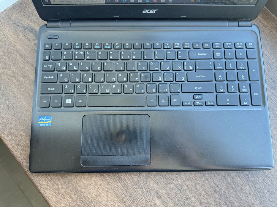 Ноутбу Асер i3 - 3217u ОЗУ 8 ГБ