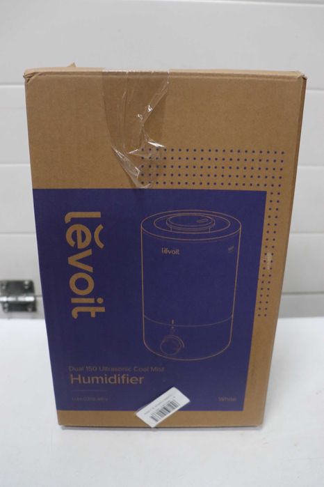 LEVOIT Dual 150 Овлажнители за спалня, голяма стая, 3L Cool Mist дифузер с етерични масла с пълнене отгоре за бебешка стая и растения, 360° дюза,