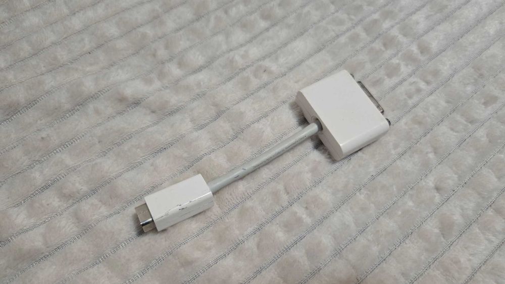 Adaptor Mini-DVI la DVI pentru Macbook Mac Mini iMac 2006-2009