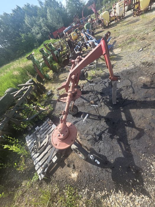 Grebla împrăștiat fan in tiranti la tractor 4 rotoare de 3.6m Potinger