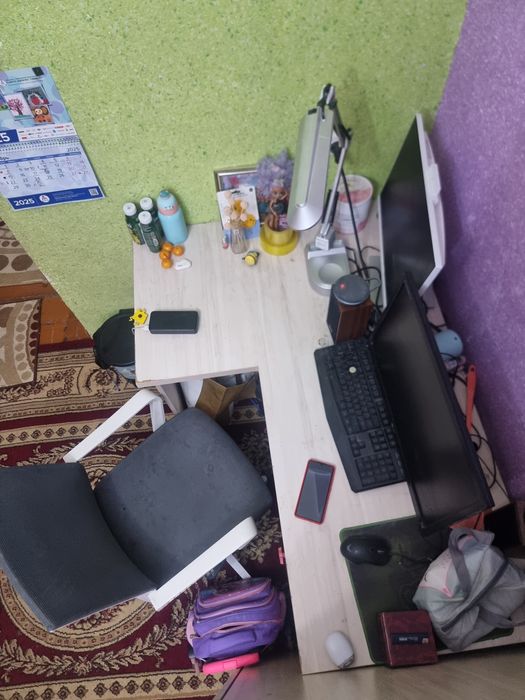 Кровать двухэтажный  kravat ikkietajli