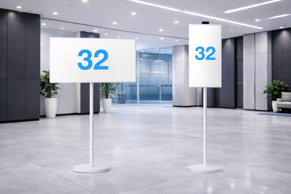 Инфокиоск Protouch 27” 32” с поворотным дисплеем 360° мобильный