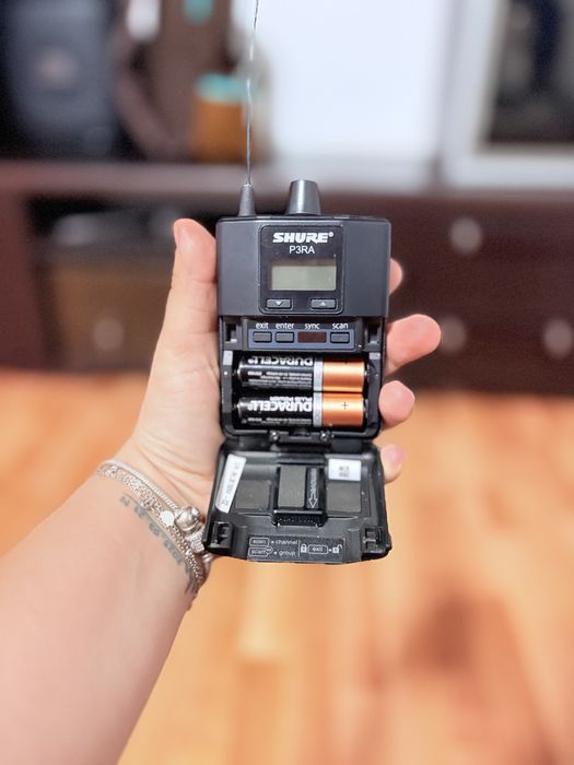 Receiver wireless in-ear Shure P3RA – stare foarte bună