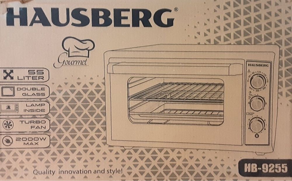 Cuptor electric cu funcție CONVERSIE HAUSBERG NOU - 450 Lei