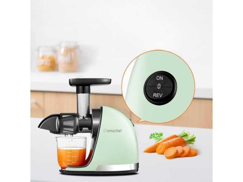 Бавнооборотна Сокоизстисквачка AMZCHEF, 200W