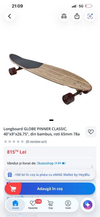 Skateboard   Dimensiune mare