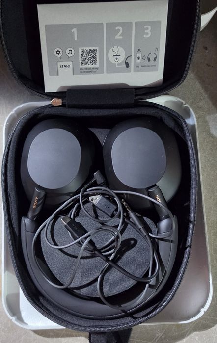 Безжични Bluetooth слушалки Sony WH-1000XM5
