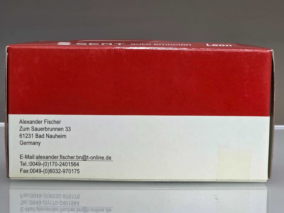 Macheta Auto 1/43 Alexander Fischer Dealer Edition Seat Leon II
