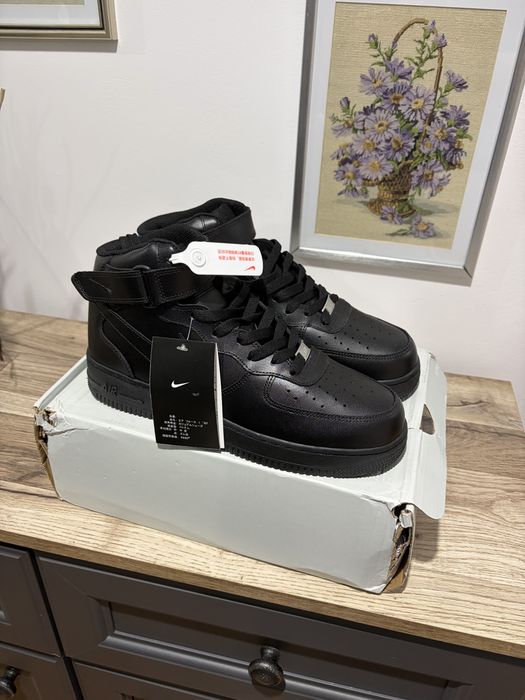 Air Force 1 Mid Black