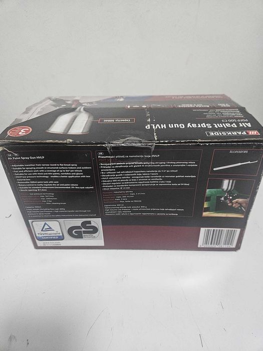 Pistol de vopsit Parkside aer comprimat/pneumatic duza 1.4mm