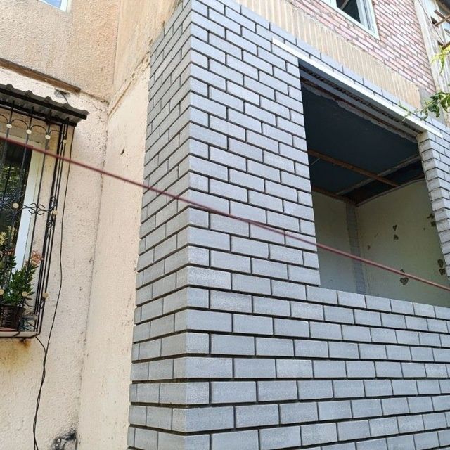 Балконга гишт терамиз . Кладка балкон от 1 до 3 дней !!!