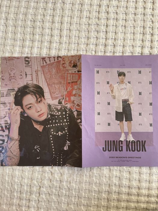 постер с Чонгуком BTS K-pop