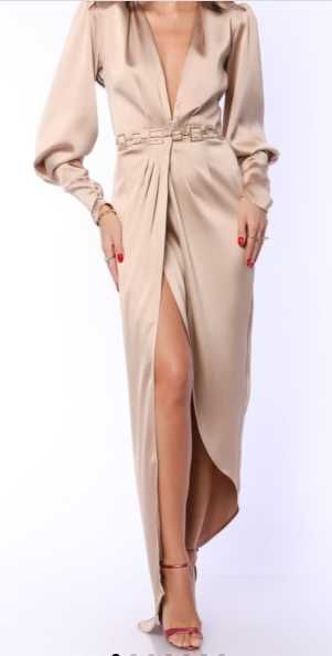 Rochie satin eleganta