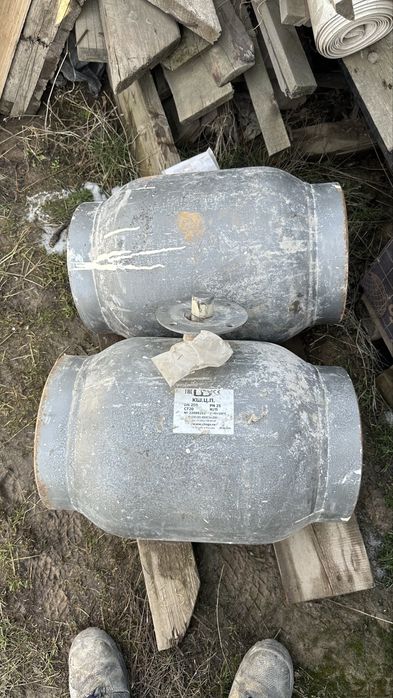 Шаровый кран на диаметр 250