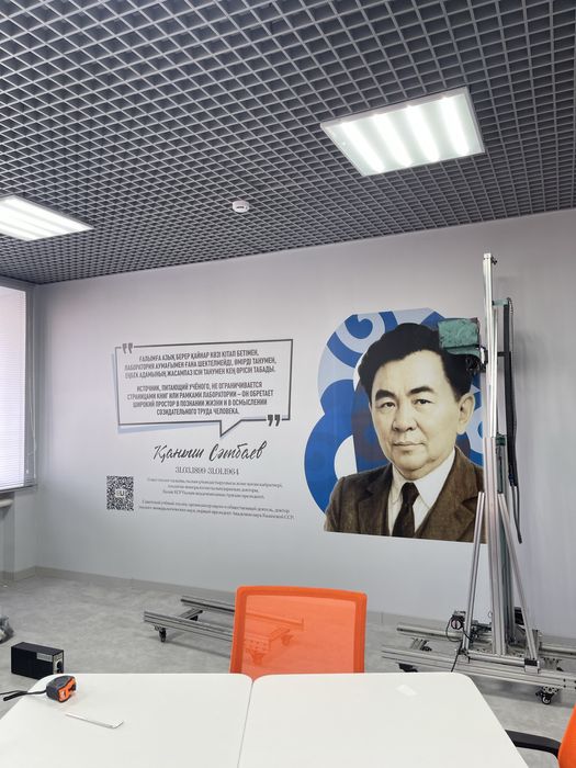 Печать на стене/Инфографика/Оформление стен/Роспись стен