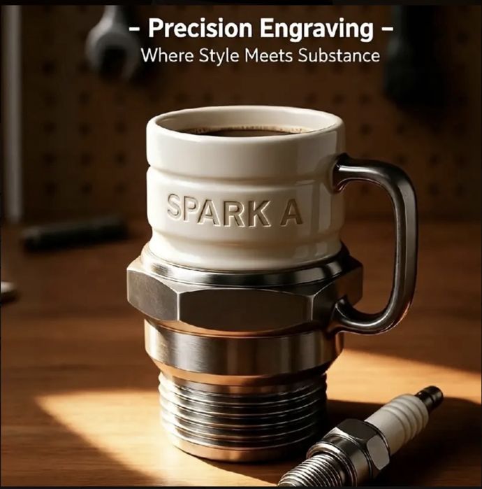 Кружка в форме свечи