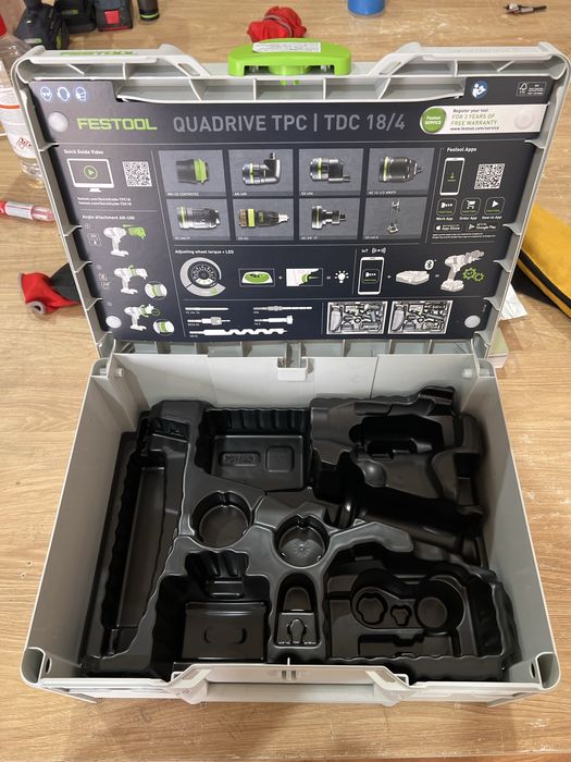Festool Systainer cu insertie TDC