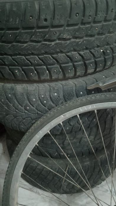 Б/у Резина 175/65/14 пара шифрованная пара липучка