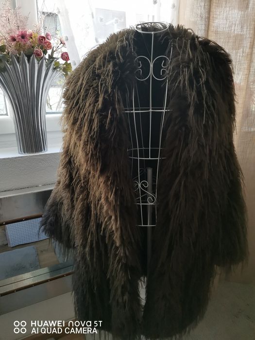 Blană 3/4 maro superbă