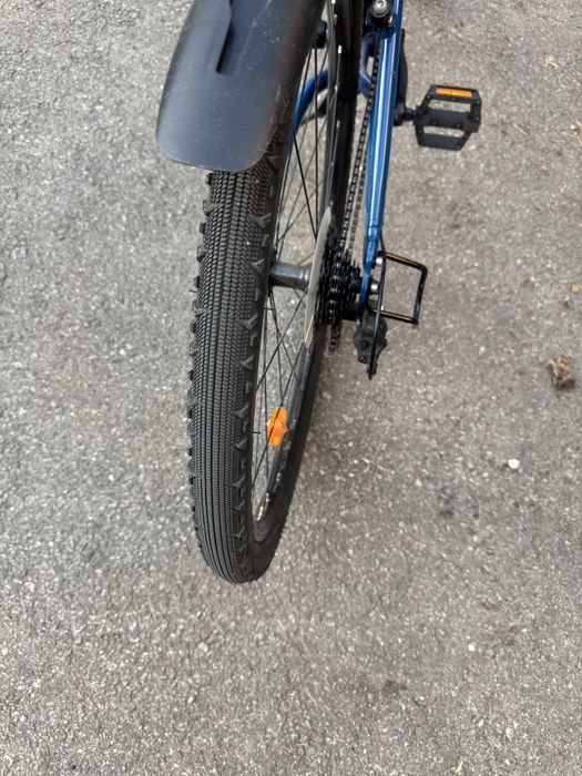 Bicicleta Decathlon - Riverside 900, 26”, albastru (copii)