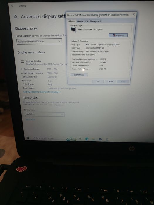 Laptop HP AMD A6 17 inch