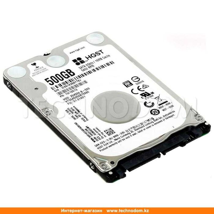 Жесткий диск 2.5" 500GB (SATA)