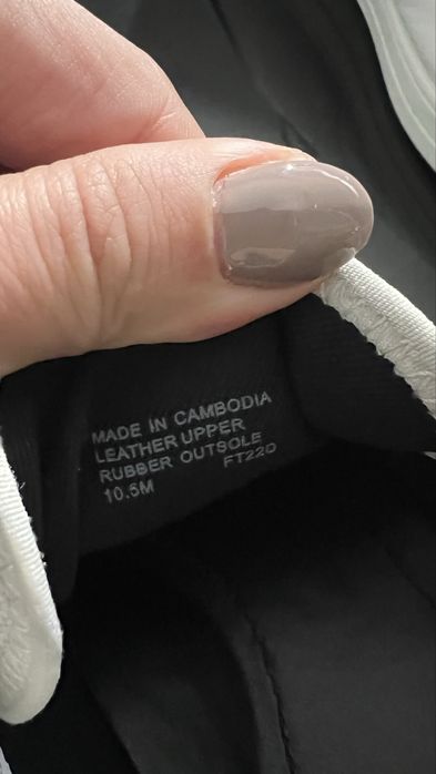 Michael Kors мъжки бели кожени кецове