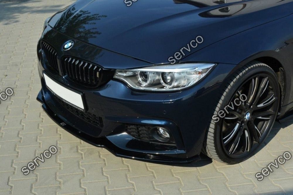Prelungire splitter bara fata Bmw Seria 4 F32 M-Pachet 2013-2016 v4 - Maxton Design