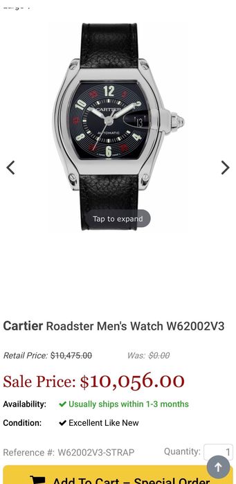 Cartier Roadstar