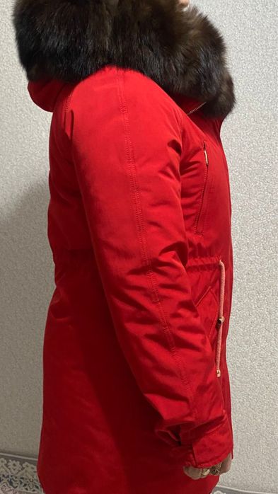 продается парка , норковый воротник