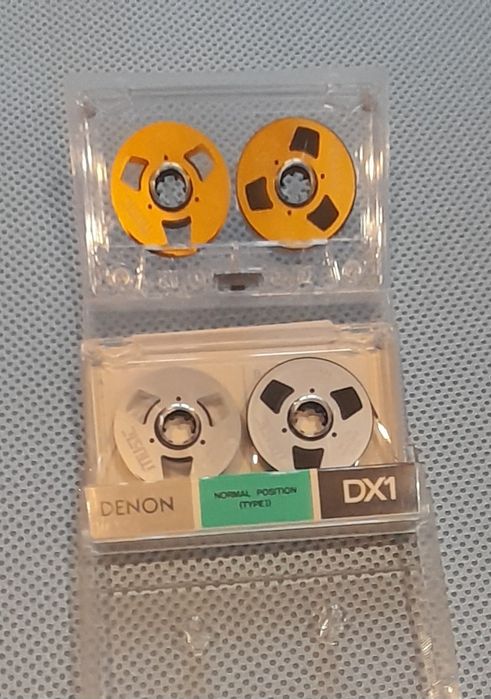 Аудио Касети с алум. магнетофонни ролки - НОВИ