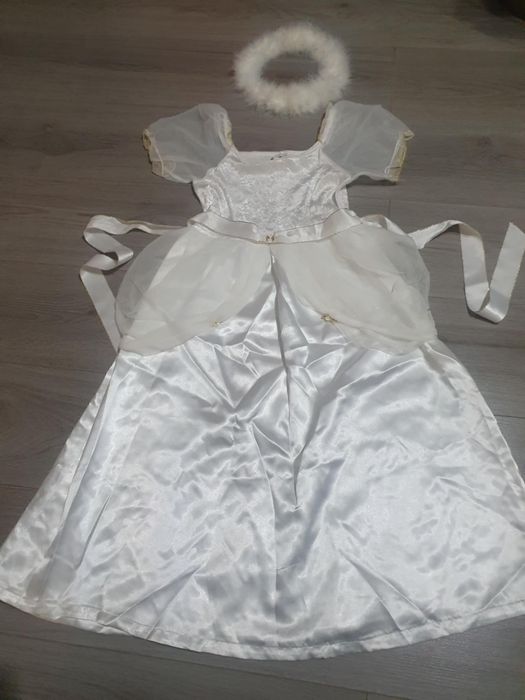 Costum de fulg sau ingeras - marime 5 - 7 ani