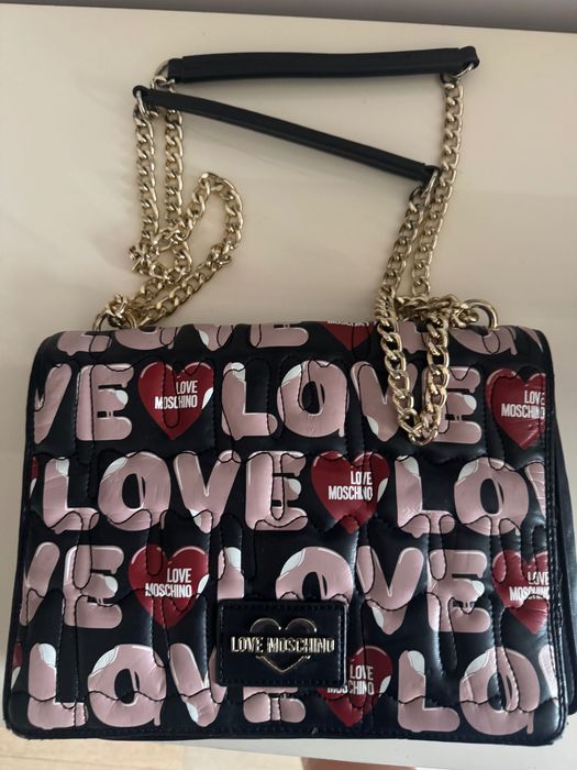 Чанта от еко кожа LOVE MOSCHINO
