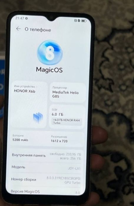 HONOR X6 b Holati ajoyib
