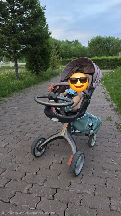Продам коляску STOKKE XPLORY V5

BROWN 2 B 1