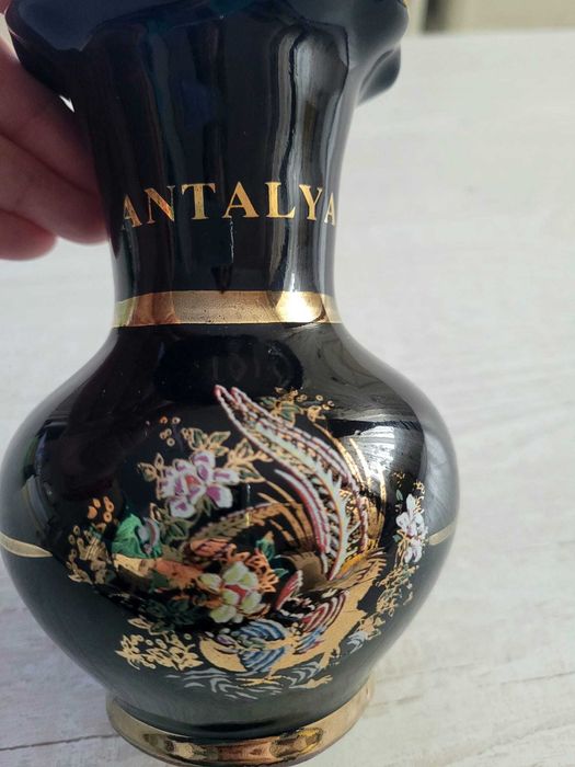 Vaza albastru cobalt, superba!