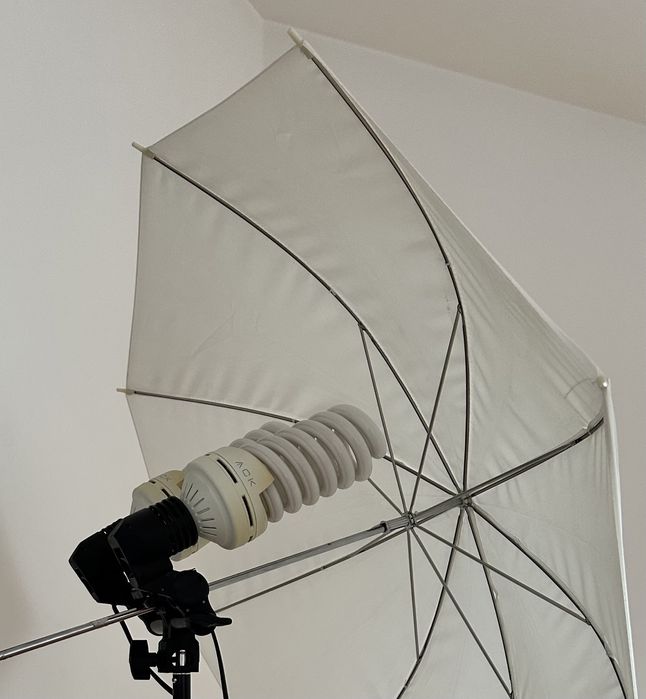 Suport Dublu cu fasung si 2 leduri