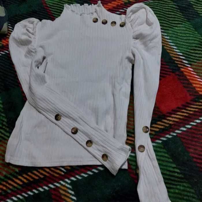 Bluză casual fete școală 134/140